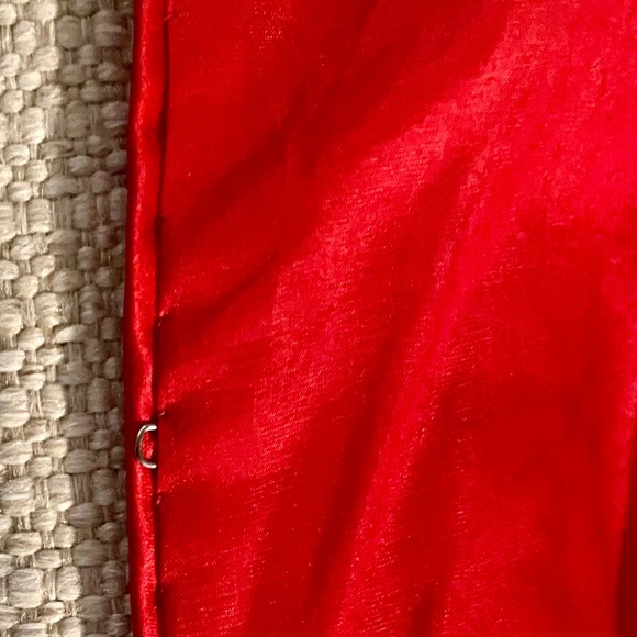 Christmas Sweater in Holiday Red with Black Beading  - Picture 10 of 11